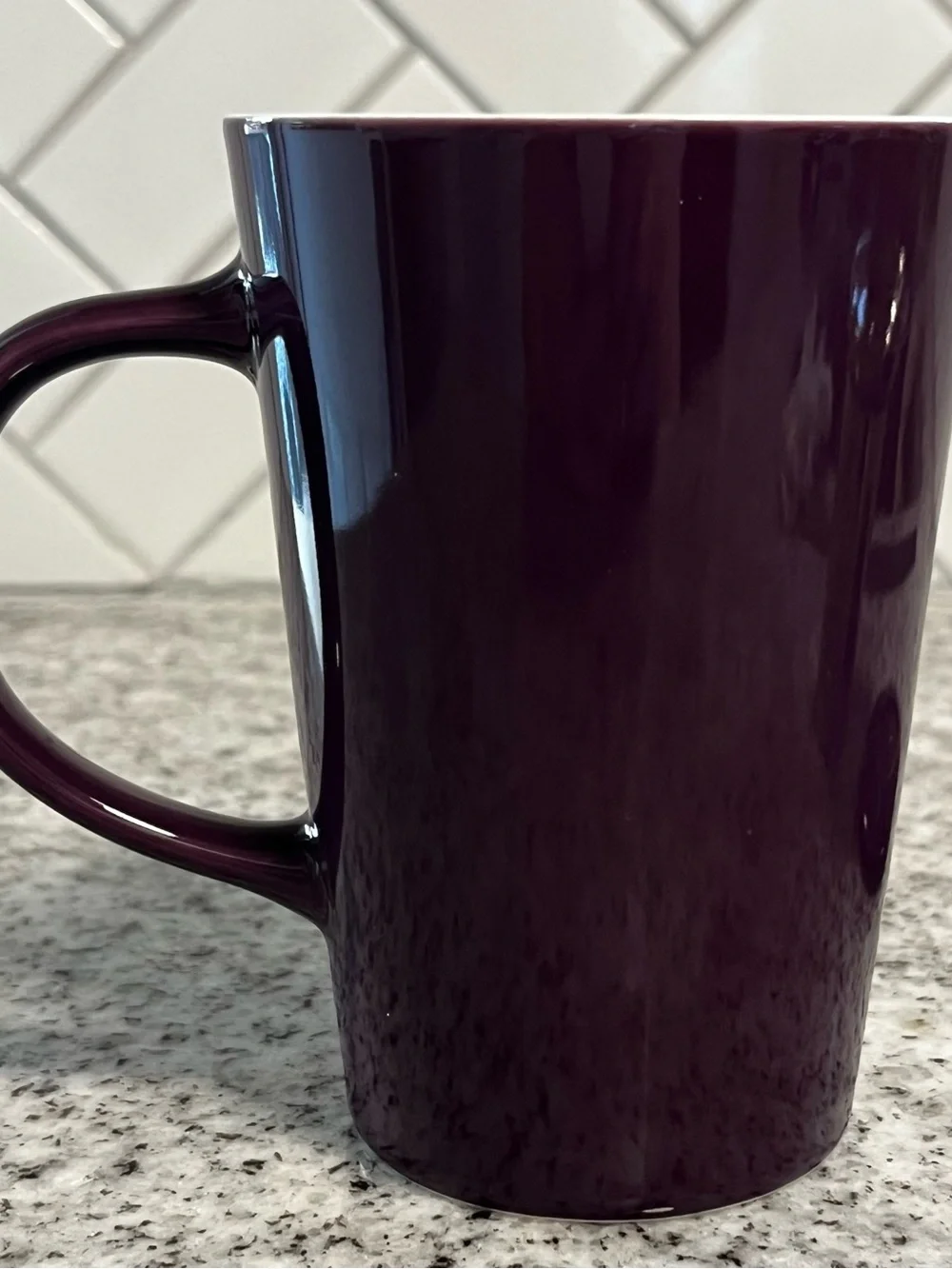 Teavana Plum Ceramic Tea Mug Set with Stainless Steel Infuser